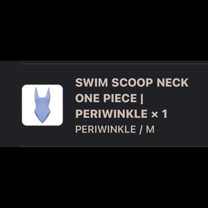 Skims one piece